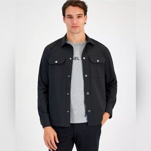 $178 Michael Kors Mens Performance Nylon Shirt Jacket